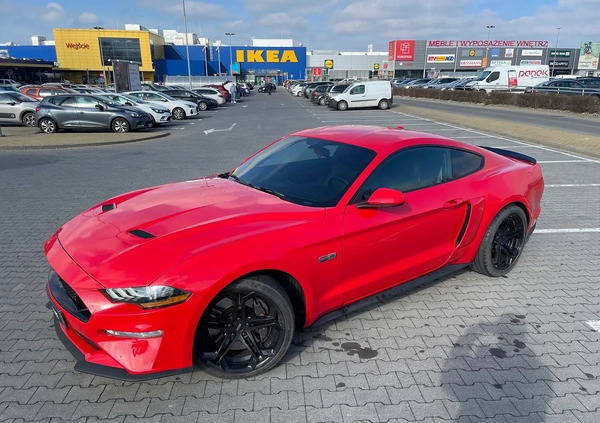 Ford Mustang cena 157300 przebieg: 19000, rok produkcji 2019 z Szczawno-Zdrój małe 497